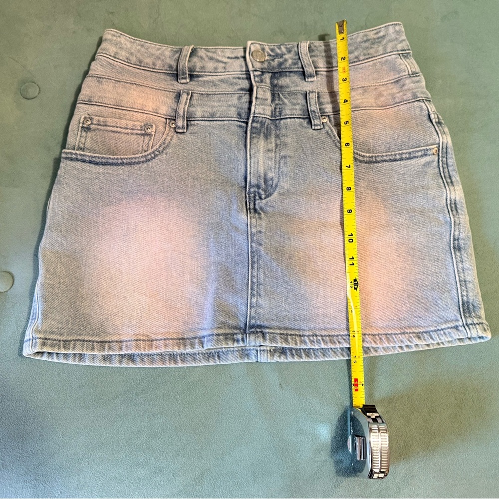 Denim Mini Skirt. Brand AFRM